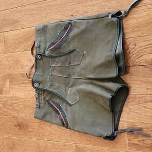 Authentic Lederhosen shorts